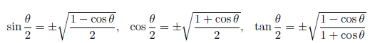 numbered Display Equation
