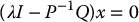 numbered Display Equation