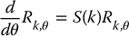 numbered Display Equation
