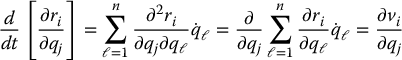 numbered Display Equation