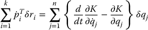 numbered Display Equation