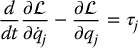 numbered Display Equation