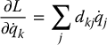 numbered Display Equation