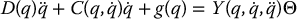 numbered Display Equation