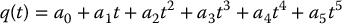 numbered Display Equation