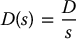 numbered Display Equation
