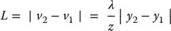 numbered Display Equation