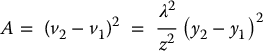 numbered Display Equation