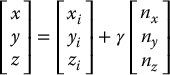 numbered Display Equation