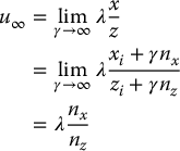 numbered Display Equation