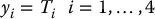 numbered Display Equation