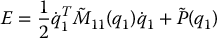 numbered Display Equation