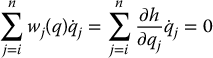 numbered Display Equation