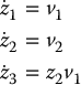 numbered Display Equation