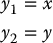 numbered Display Equation